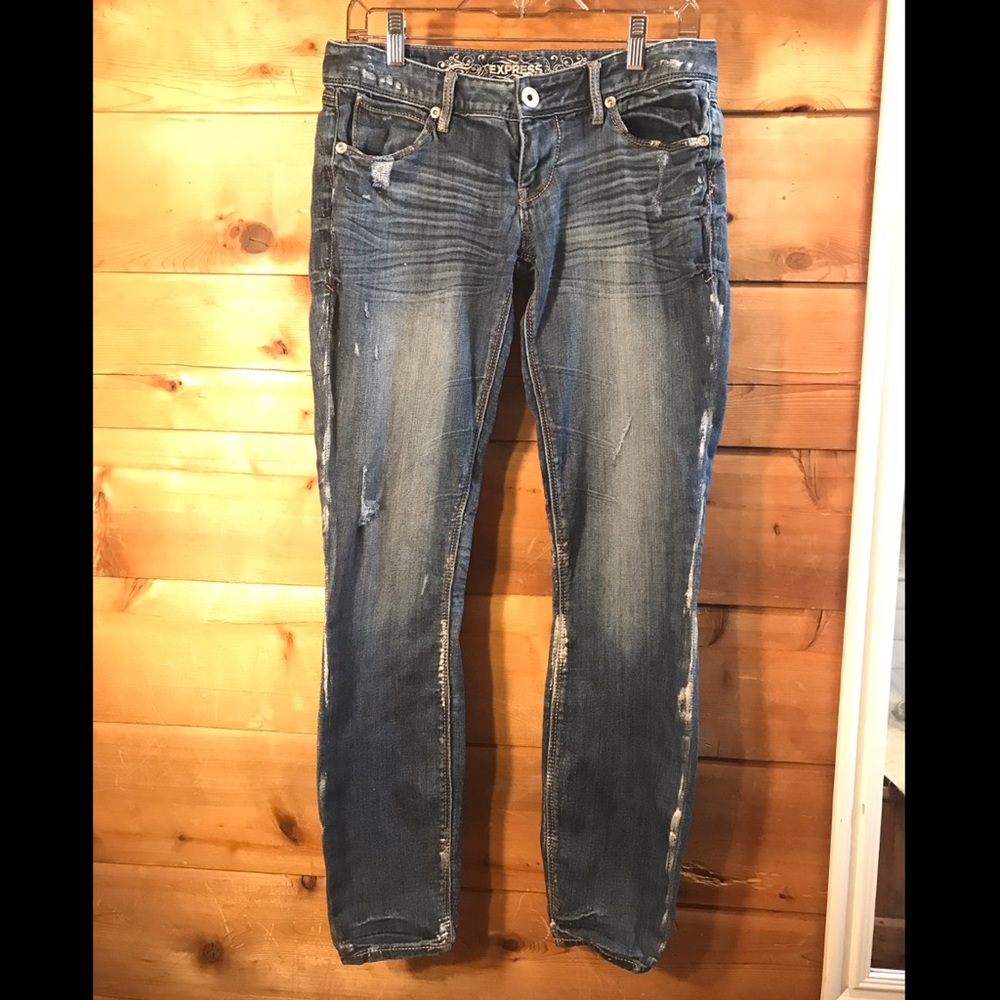 Express Low Rise Jeggings